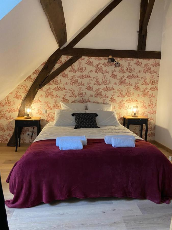 La Charmeraie : Gite De Charme, Piscine Et Spa Thésée 외부 사진